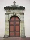 Le portail de l'église.
