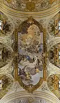 la Gloire de sainte Catherine (1713) de Luigi Garzi