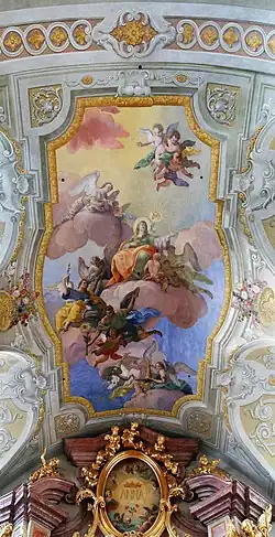 Fresques de l'église Sainte-Anne de Vienne