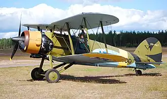 Vue de l'avion.