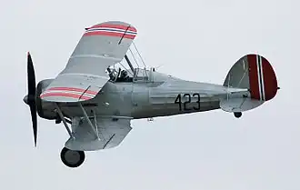Vue de l'avion.