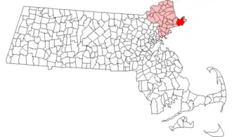 Localisation de Gloucester