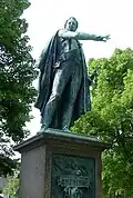 Statue de Gneisenau à Berlin (1855)