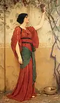 AutomneJohn William Godward (1900).