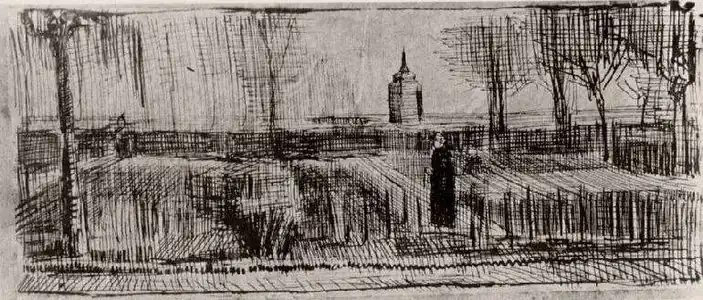 Jardin du presbytère, 1884, Zeist, Van Vlissingen Art Foundation (F1133).
