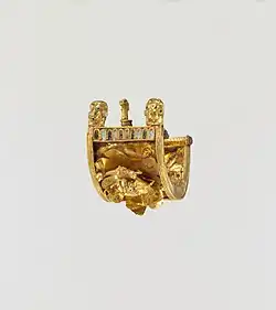 Style baule, typique de la civilisation étrusque, VIe&nbsp;siècle&nbsp;av. J.-C.
