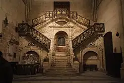L'escalier doré de la cathédrale Santa Maria de Burgos.