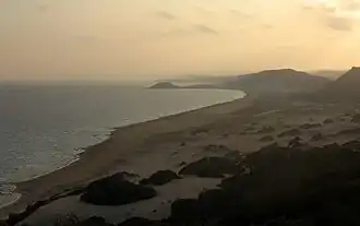 Une plage de la péninsule