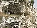 Le crâne qui aurait donné au Ier&nbsp;siècle son nom au « lieu du crâne » (Golgotha), où Jésus aurait été crucifié selon les évangiles (photo en 2007).