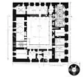 Plan du château de Gollub (1890)