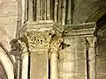 Doubleau intermédiaire, chapiteaux côté sud.