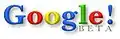 Premier Logo de Google Beta.