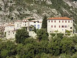Château des comtes Alziari de Malaussèna.