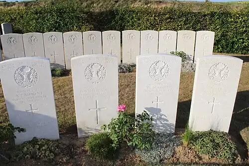 Soldats du Gordon Highlanders tous tombés le 1er juillet 1916, premier jour de la Bataille de la Somme.