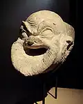 Gargouille hellénistique en forme de masque, fontaine de l'Oxus, IIe siècle av. J.-C.