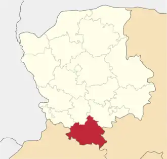 Localisation de Raïon de Horokhiv
