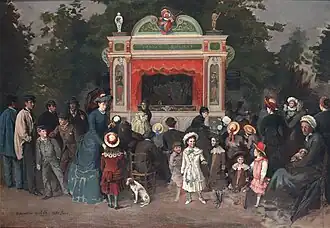 Paris, théâtre de marionnettes.