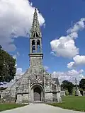 Chapelle Notre-Dame de Tréguron : façade occidentale.