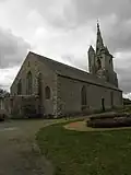 Chevet et flanc nord de la chapelle.