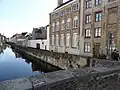 Bâtiments sur le Gouden-Handrei, côté ruelle.