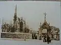 L'église paroissiale au début du XXe&nbsp;siècle.