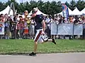 Lors du camp d'entraînement des Bears en juillet 2008.
