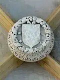 Clé de voûte de la 3e&nbsp;travée du bas-côté nord.