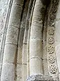 Archivolte du portail.