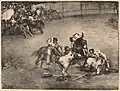 Lithographie de Francisco de Goya imprimée par Cyprien Gaulon (1825)