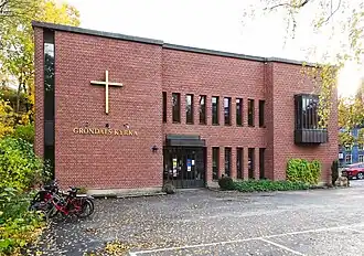 Église de Gröndal, 1969.