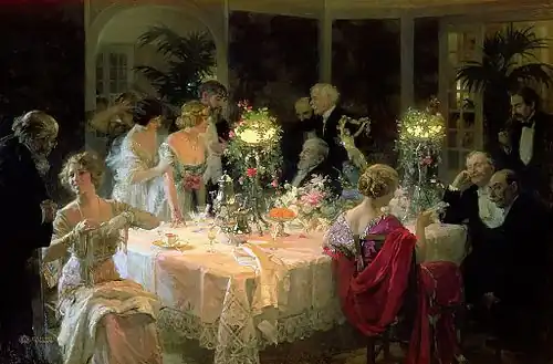 Fin du souper (1913), musée des Beaux-Arts de Tourcoing.