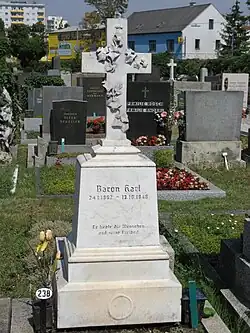 Tombe du Baron Karl