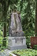 Sépulture de Christine Becker à Wiesbaden