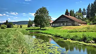 Ferme du Bois du Four (XVIIe&nbsp;siècle).