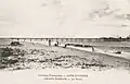 Le Wharf de Grand-Bassam, vers 1905.