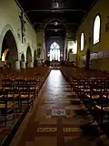 Vue intérieure d'ensemble.