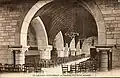 Grand-Fougeray ː intérieur de l'église restaurée (carte postale).