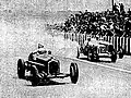 Chiron devant Lehoux et Ralph, en 1935.