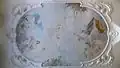 Fresque du plafond d'Auguste Sauroy représentant la légende de Gambrinus