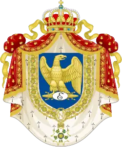 Armoiries d'Eugène de Beauharnais sous le Premier Empire.