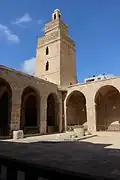 Minaret de la grande mosquée de Sfax.