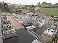Vue du cimetière.