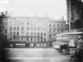 La place avant le percement de la rue de l'Impératrice (vers le Sud)