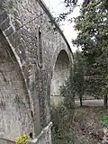 GrasseAvenue Louis Icard. Viaduc sur le canal de la Siagne.43°&nbsp;38′&nbsp;35,8″&nbsp;N, 6°&nbsp;54′&nbsp;33,2″&nbsp;E