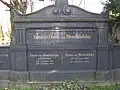 Sépulture du banquier Franz von Mendelssohn (1829-1889).