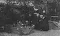 La sépulture de Willie Redmond deux semaines après sa mort, en juin 1917...