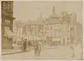 La place vers 1880-1890.