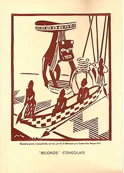 Gravure de G.O. MARQUES paru dans le périodique COSMO-KIN du 05 04 1931