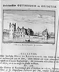 Gravure du château de 1670