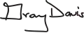 Signature de Gray Davis